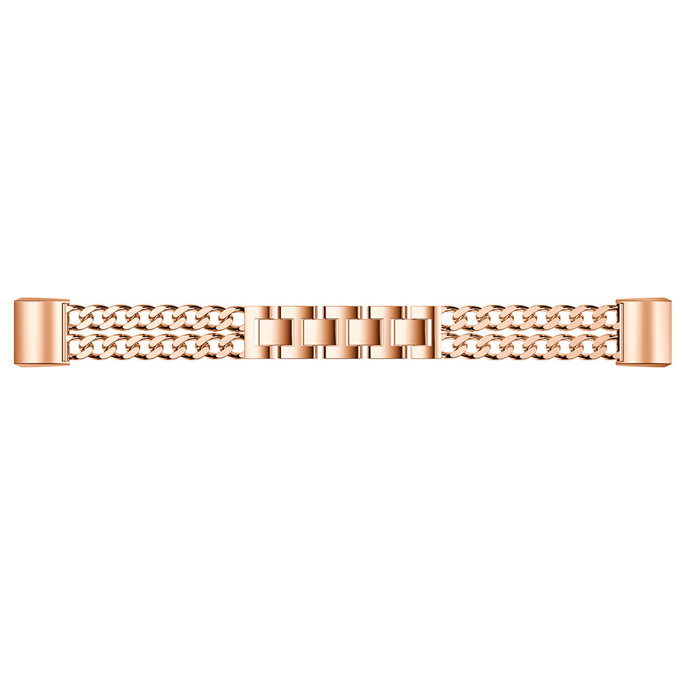 Fitbit Charge 2 Cowboy Steel Link Strap - Rose Gold