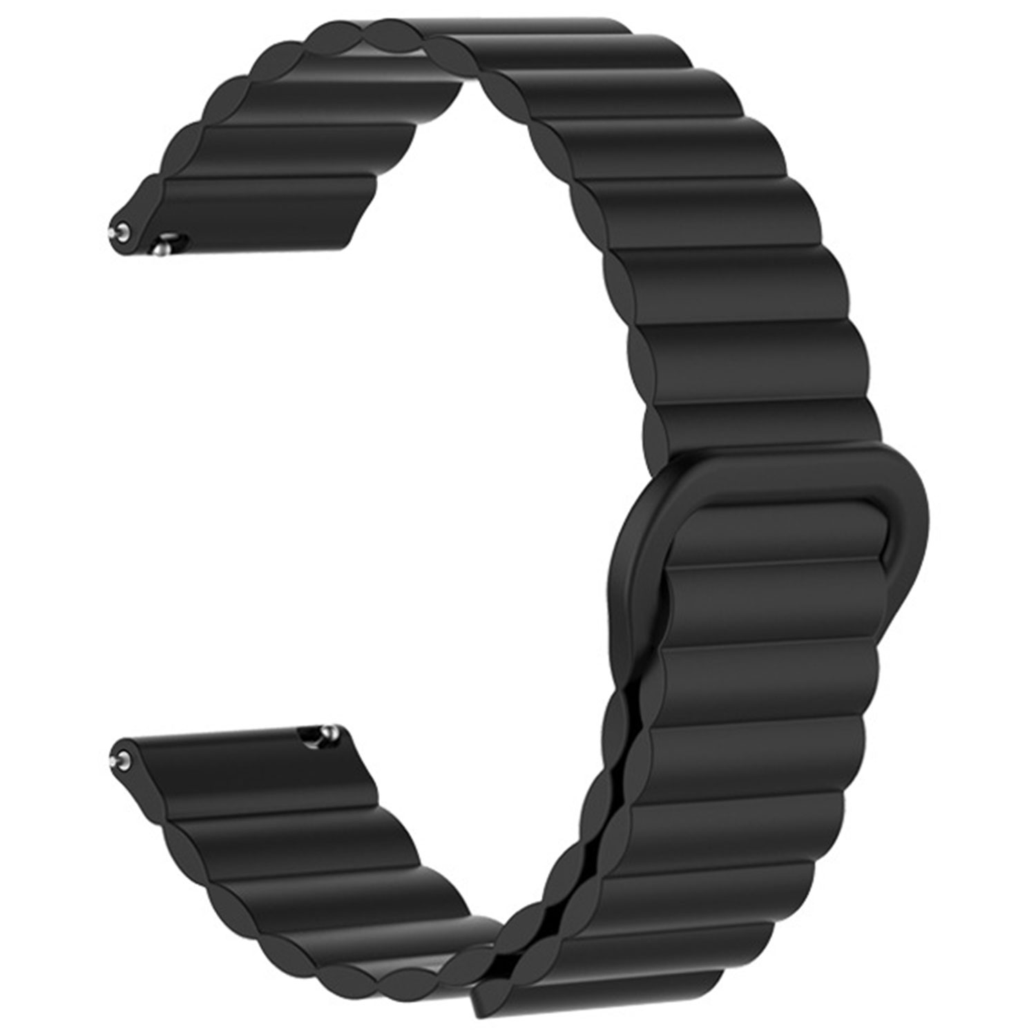 Samsung Galaxy Watch 4 Classic Magnetic Silicone Strap - Black