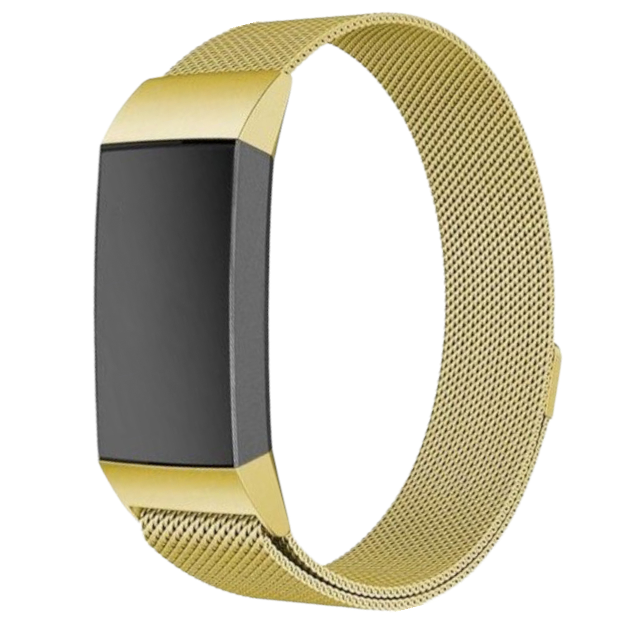 Fitbit Charge 3 &Amp; 4 Milanese Strap - Gold