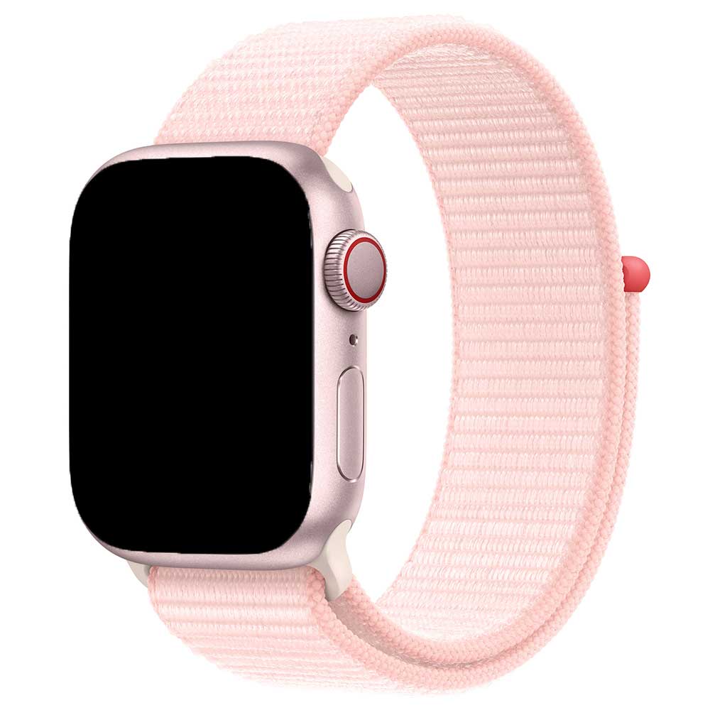 Apple Watch Nylon Sport Loop Strap - Light Pink