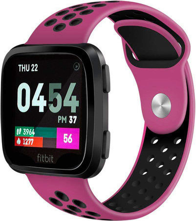 Fitbit Versa Double Sport Strap - Purple Black