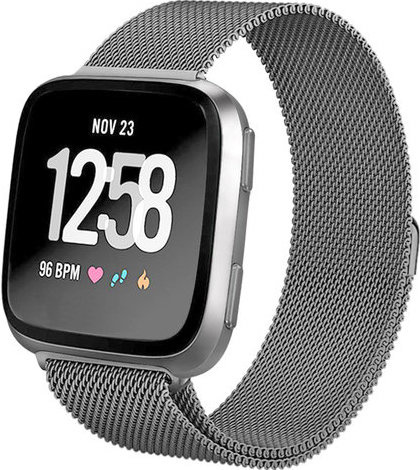 Fitbit Versa Milanese Strap - Space Grey