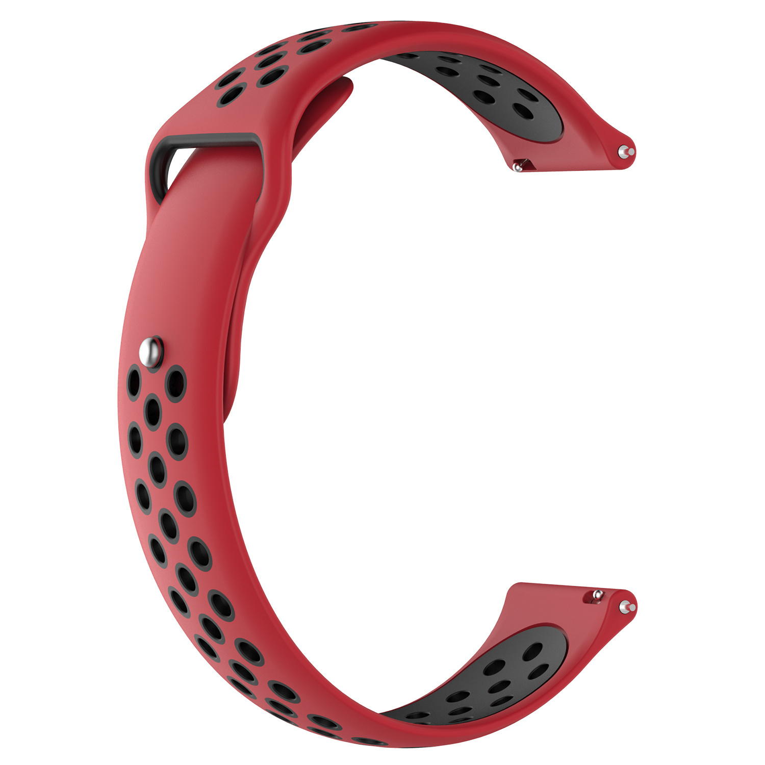 Samsung Galaxy Watch Double Sport Strap - Red Black