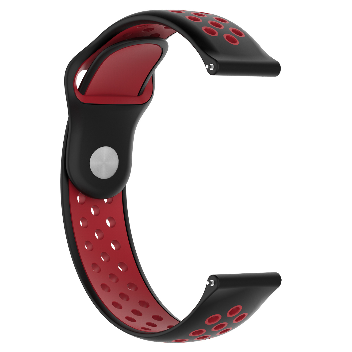 Huawei Watch Gt Double Sport Strap - Black Red