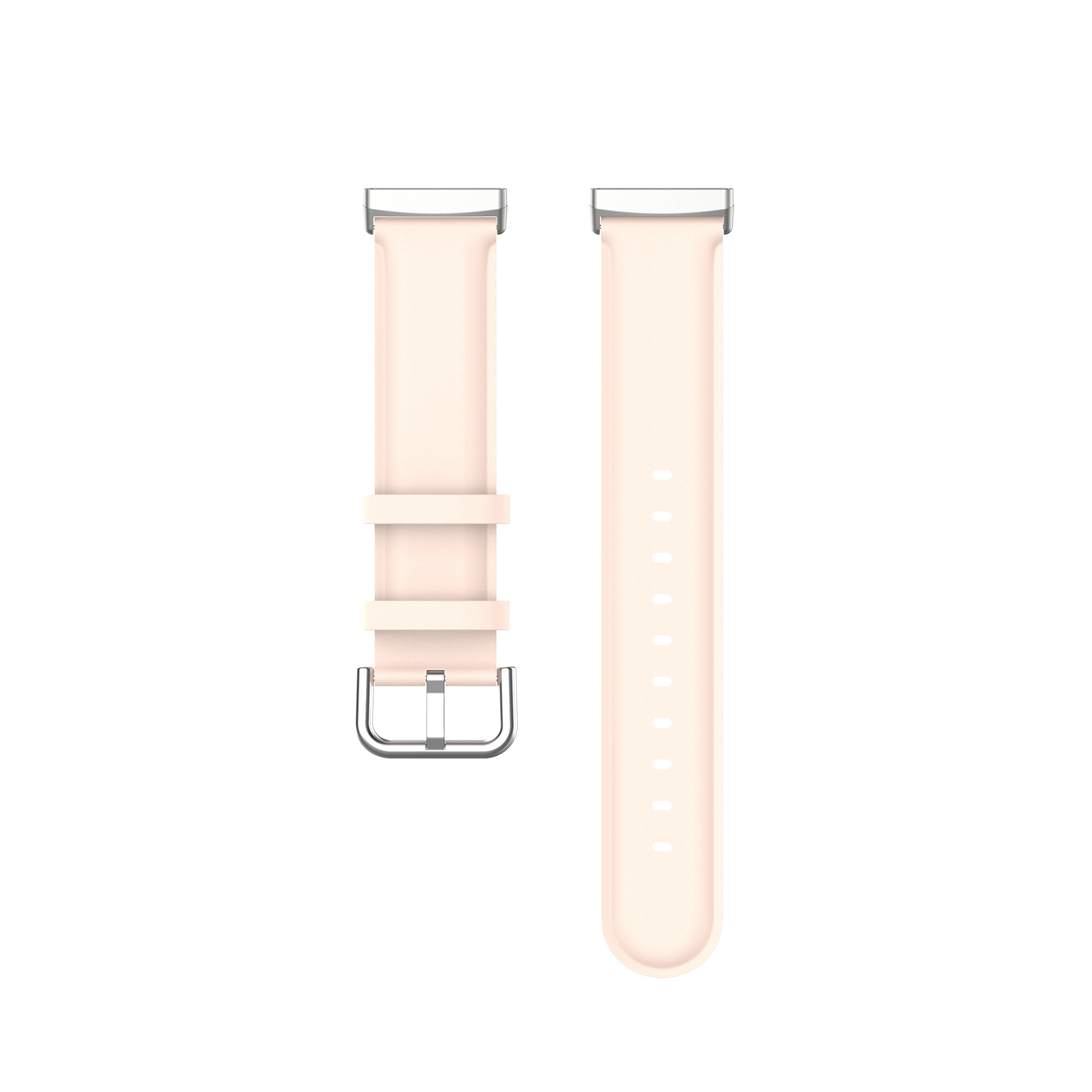 Fitbit Versa 3 / Sense Leather Strap - Pink
