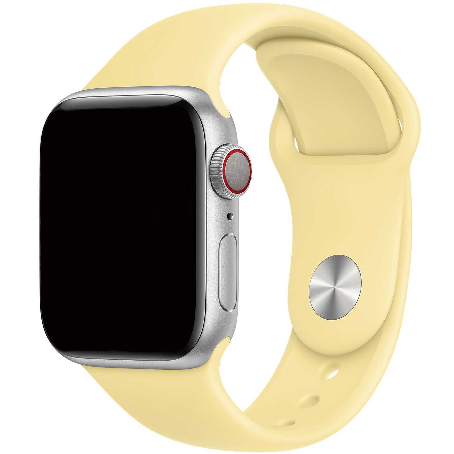 Apple Watch Sport Strap - Lemon Cream