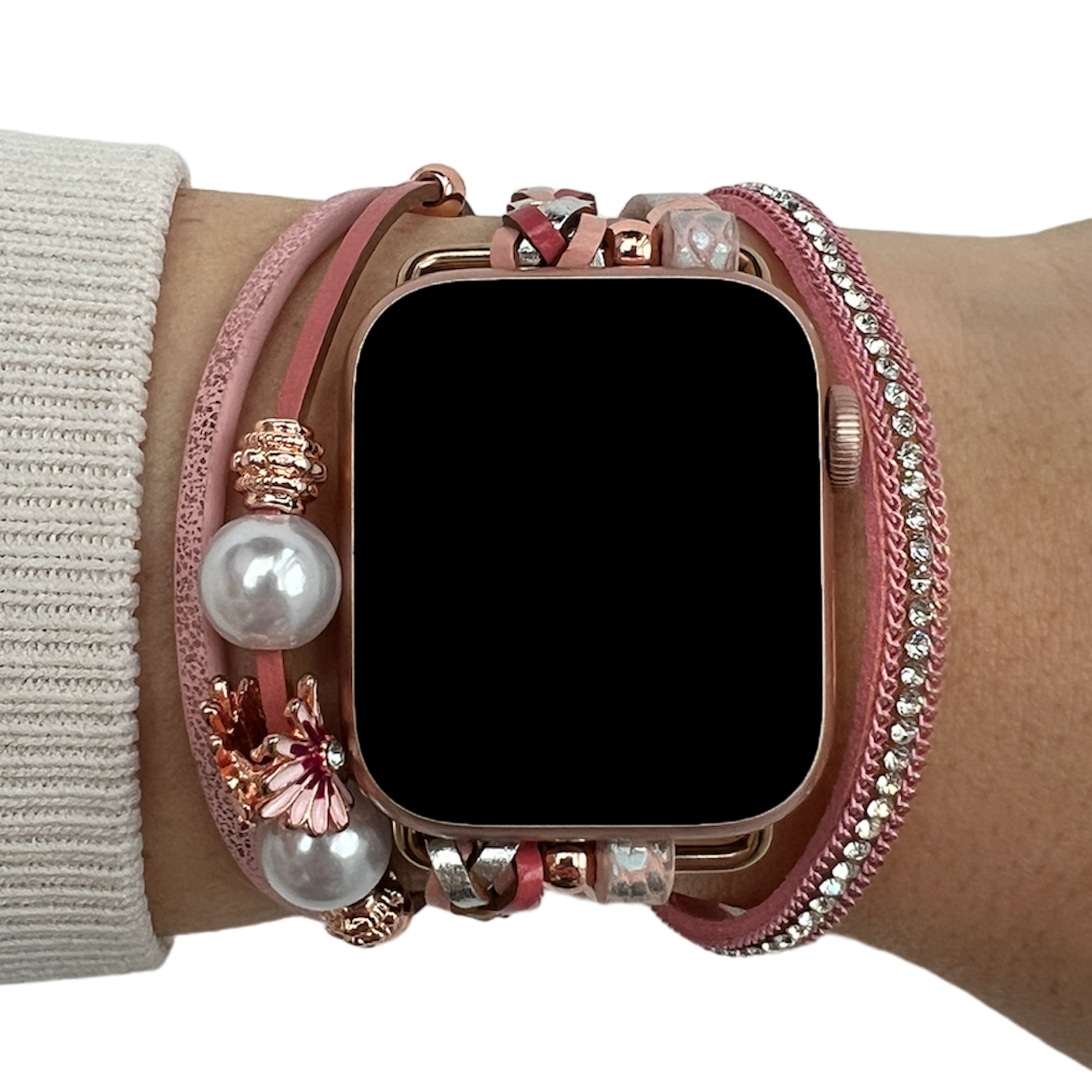 Apple Watch Jewellery Strap – Liz Pink