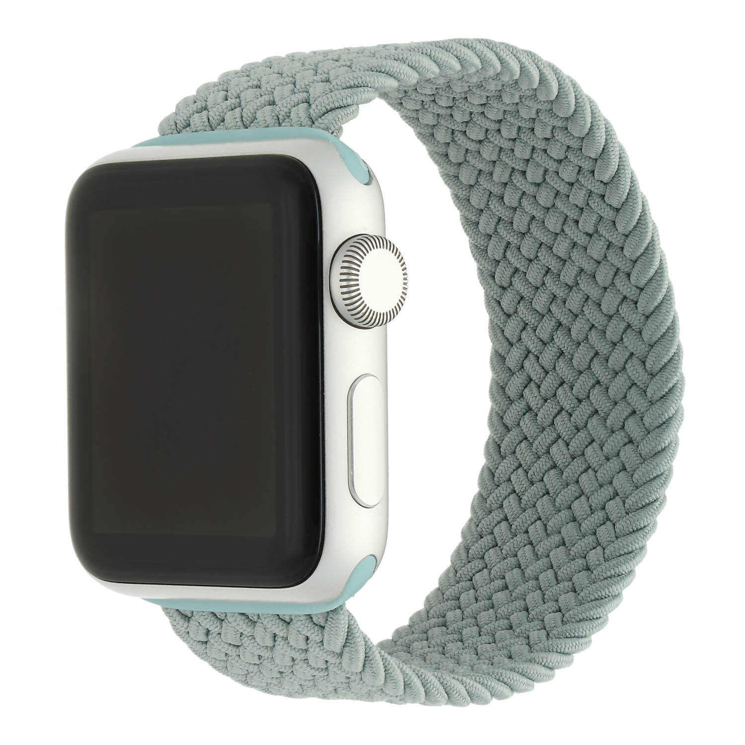 Apple Watch Nylon Braided Solo Loop Strap - Mint