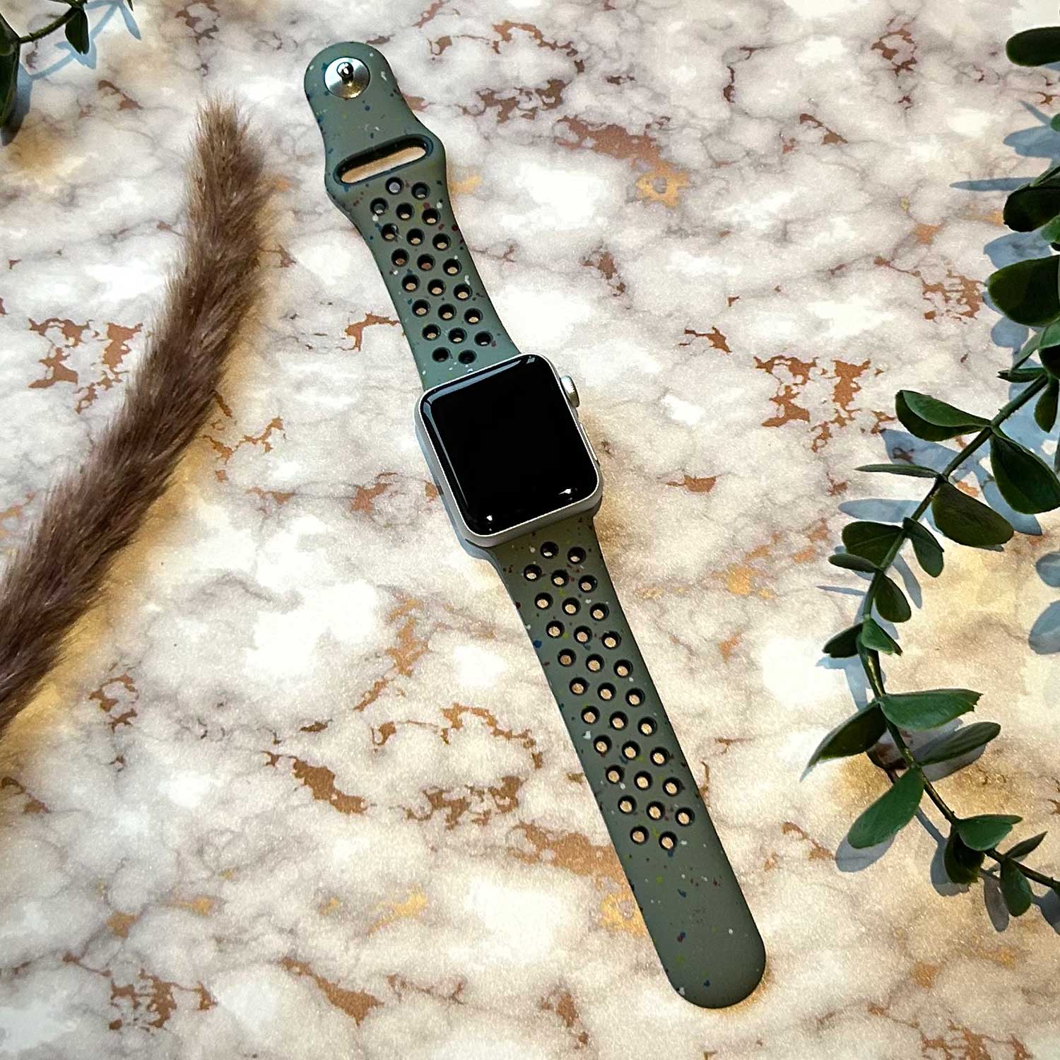 Apple Watch Double Sport Strap - Cargo Khaki