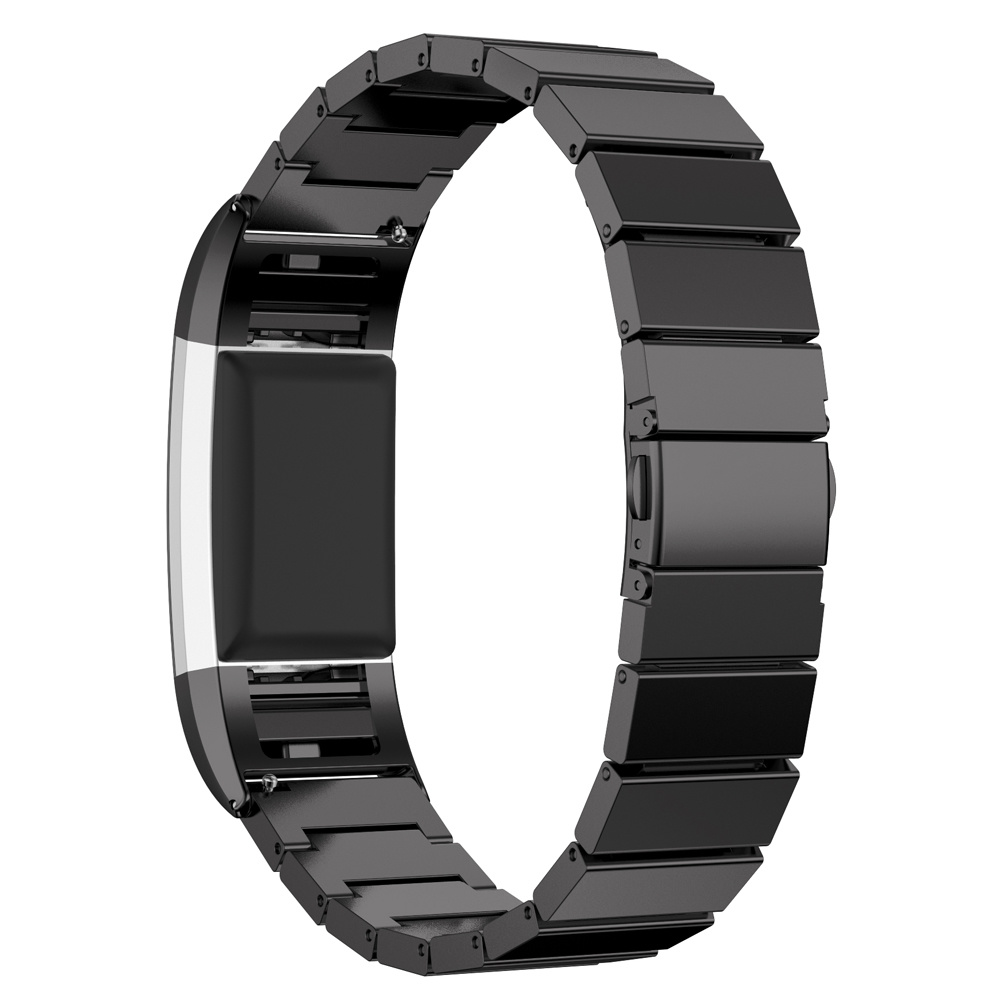 Fitbit Charge 2 Steel Link Strap - Black