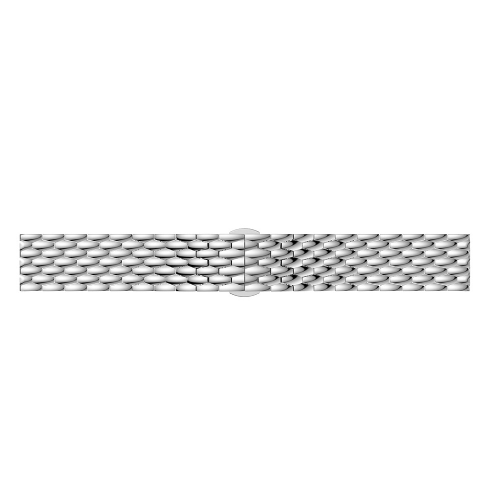 Huawei Gt Dragon Steel Link Strap - Silver