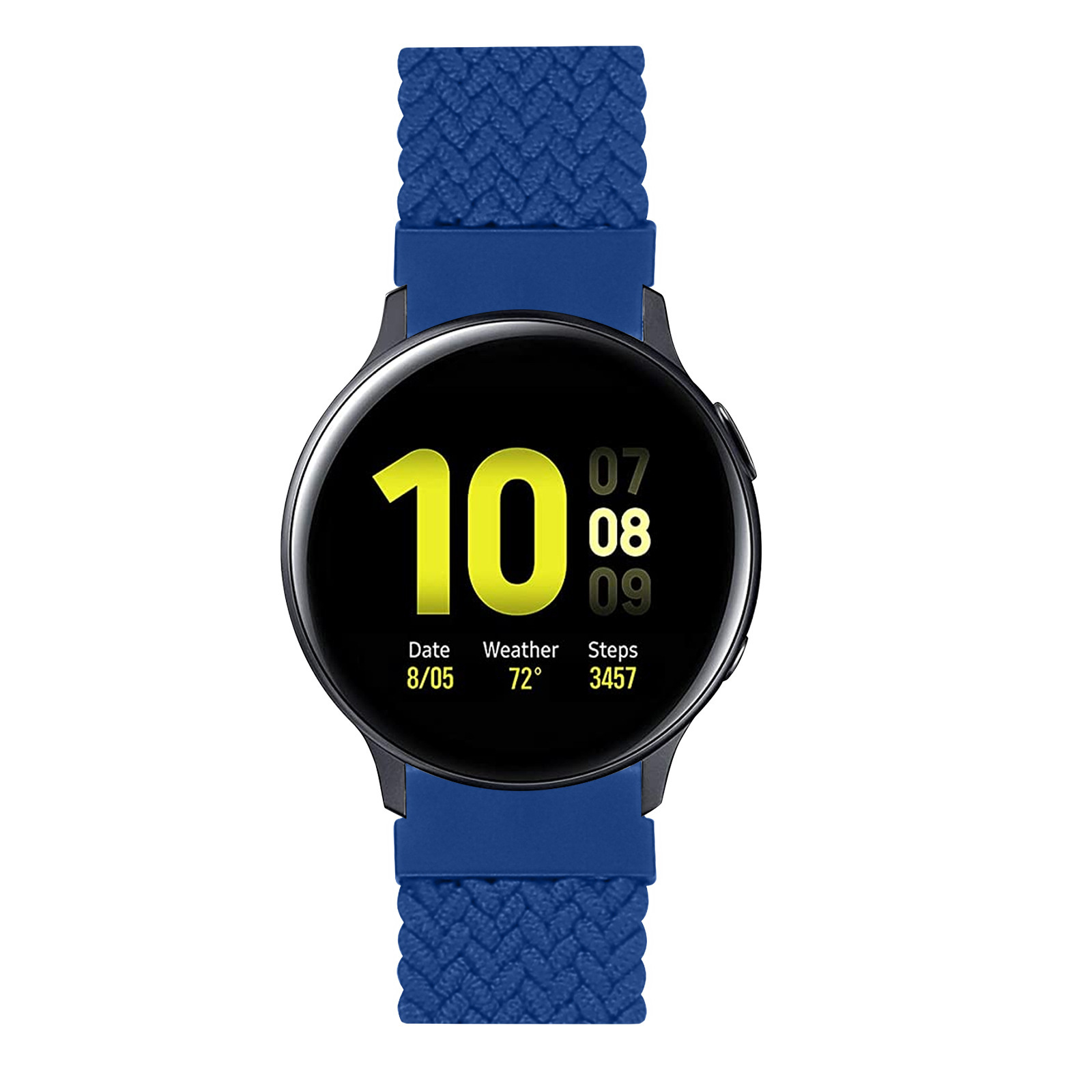 Huawei Watch Gt Nylon Braided Solo Strap - Atlantic Blue