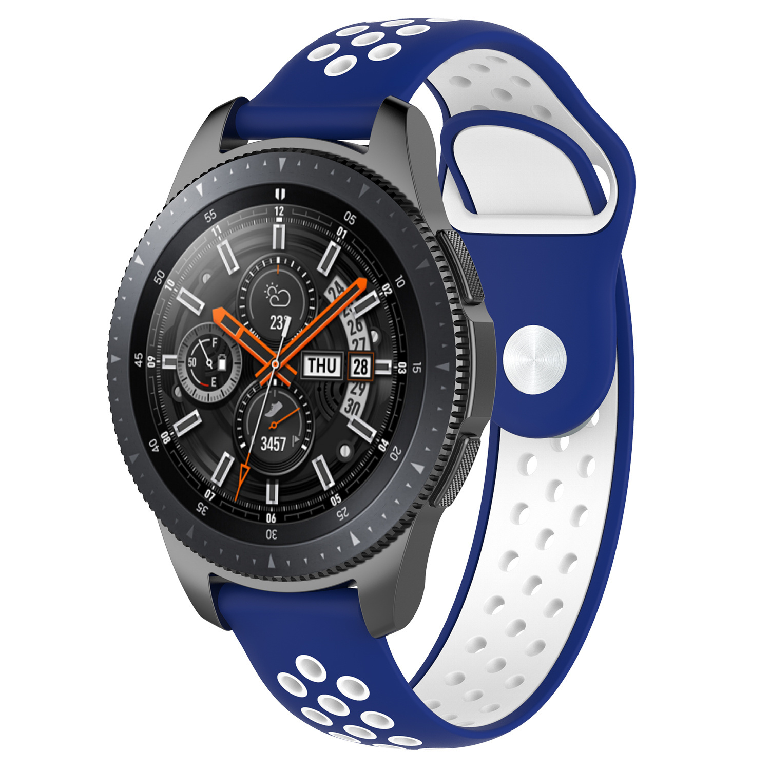 Huawei Watch Gt Double Sport Strap - Blue White