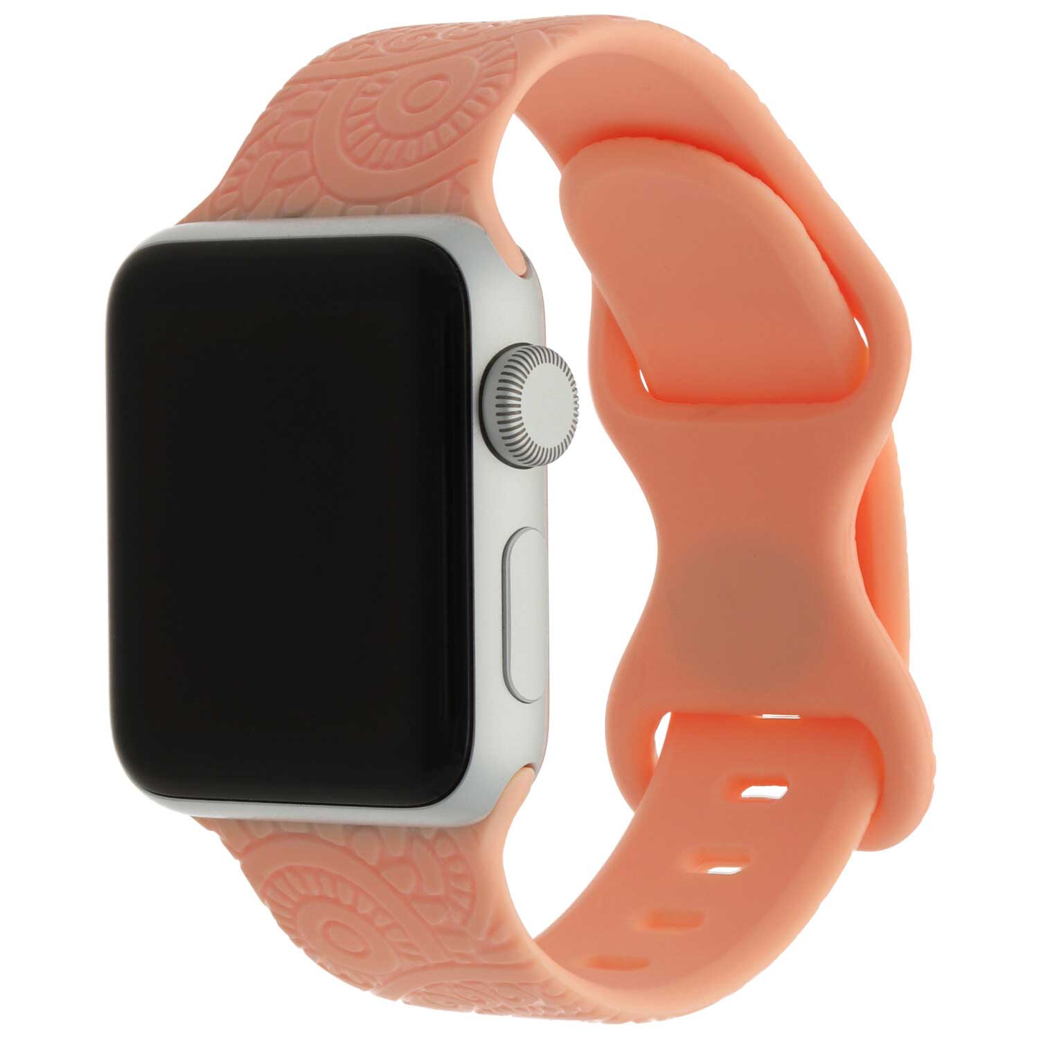 Apple Watch Print Sport Strap - Ibiza Orange