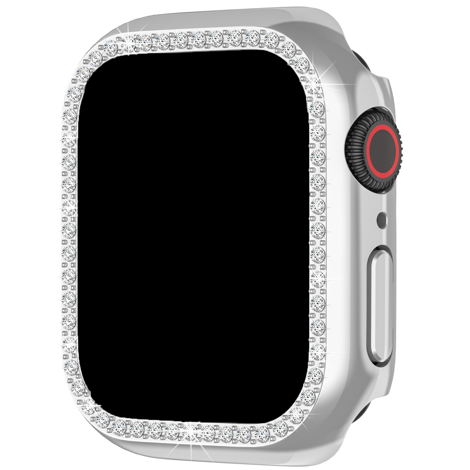 Apple Watch Diamond Case - Silver