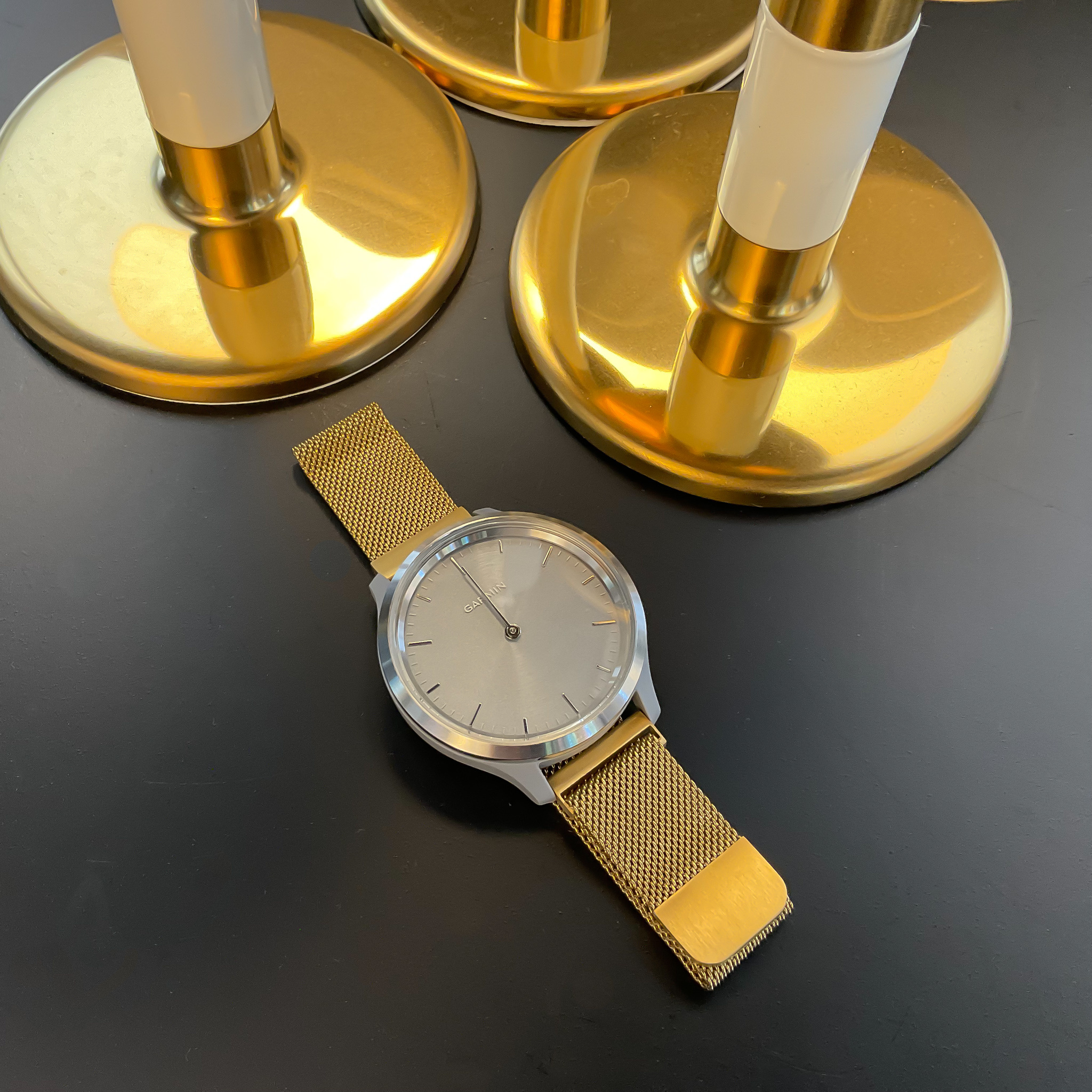 Garmin Vivoactive / Vivomove Milanese Strap - Gold