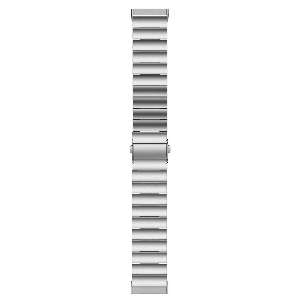 Fitbit Versa 3 / Sense Steel Link Strap - Silver