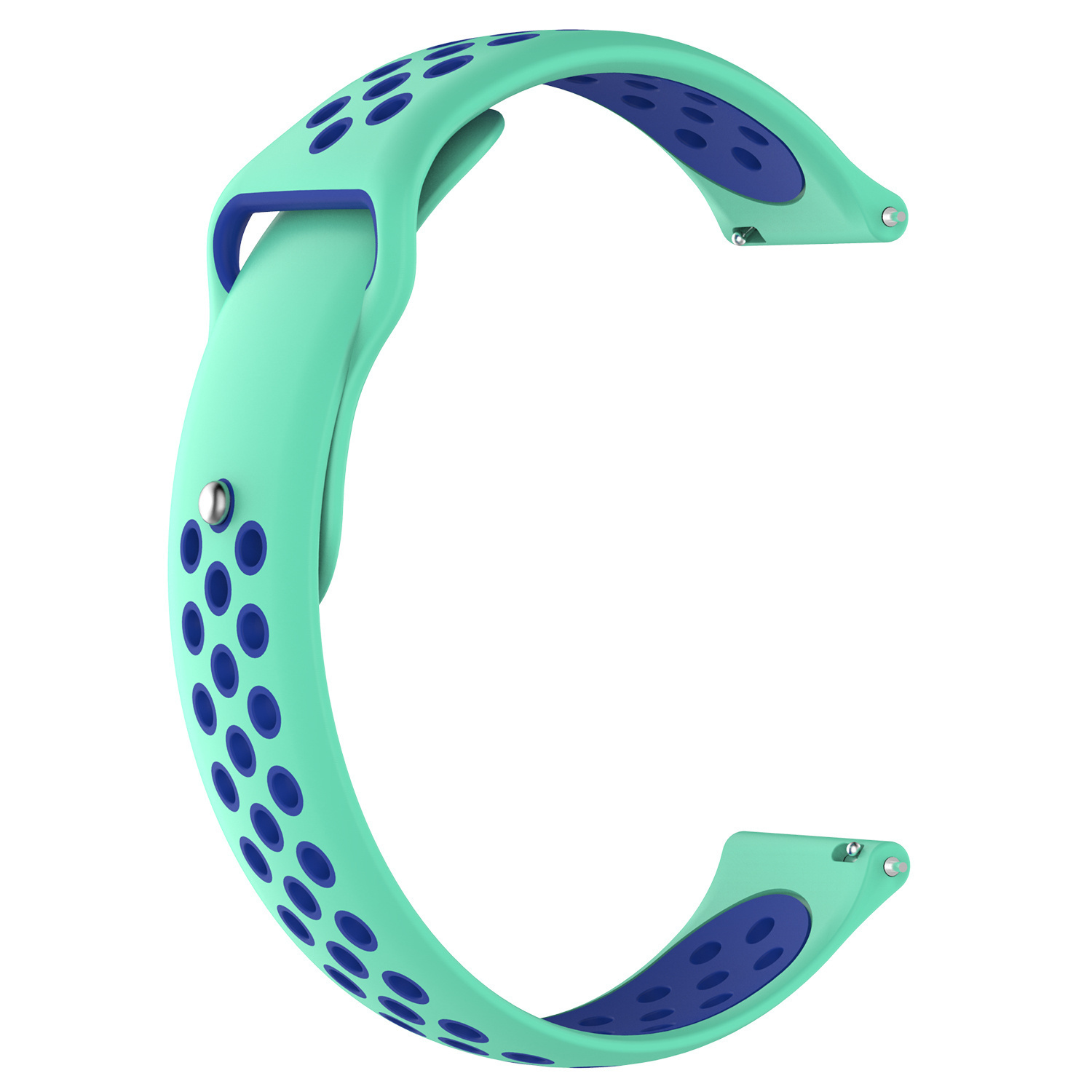 Polar Ignite Double Sport Strap - Teal Blue