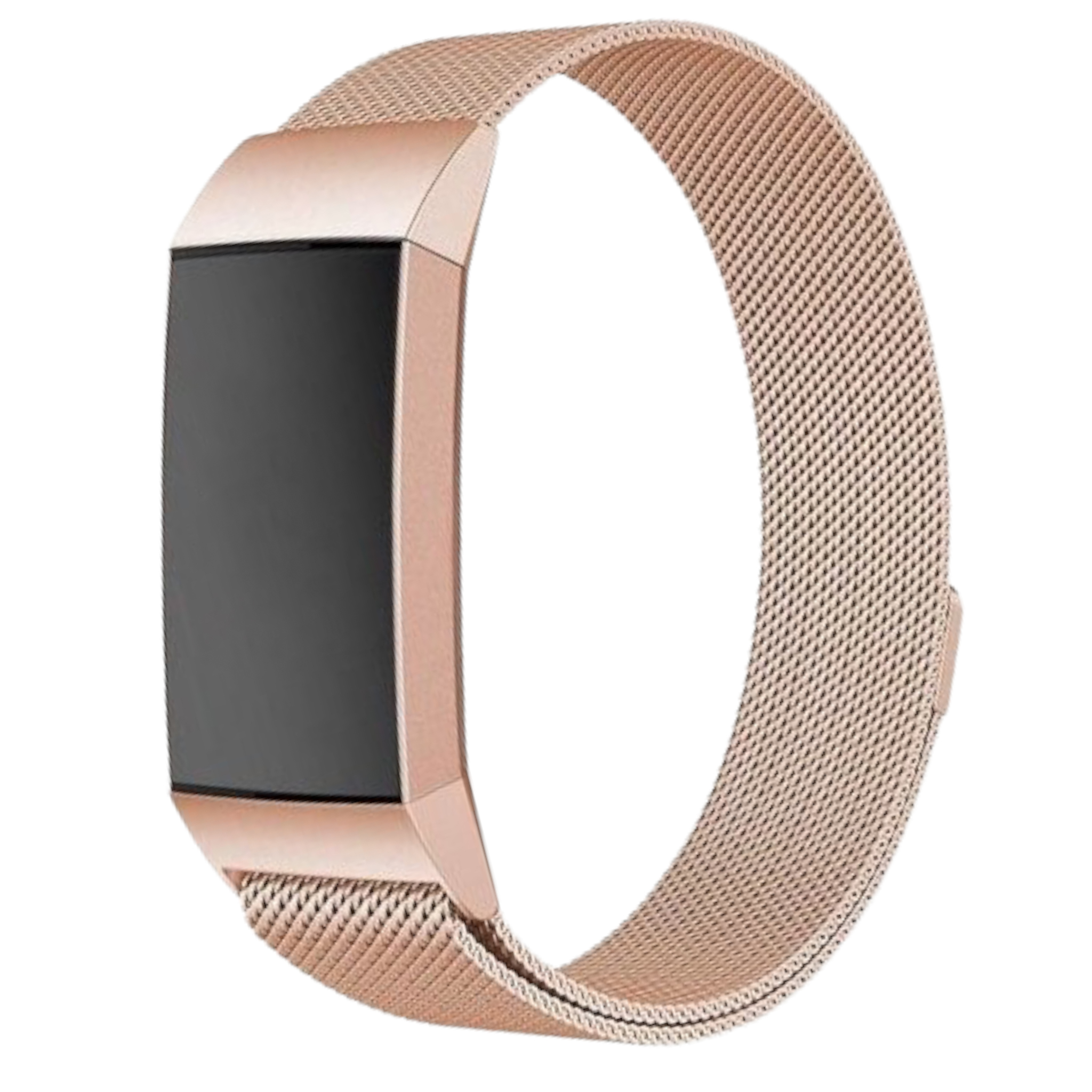 Fitbit Charge 3 &Amp; 4 Milanese Strap - Rose Gold