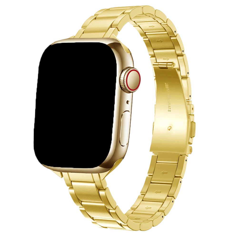 Apple Watch Thin Link Strap Noor - Gold