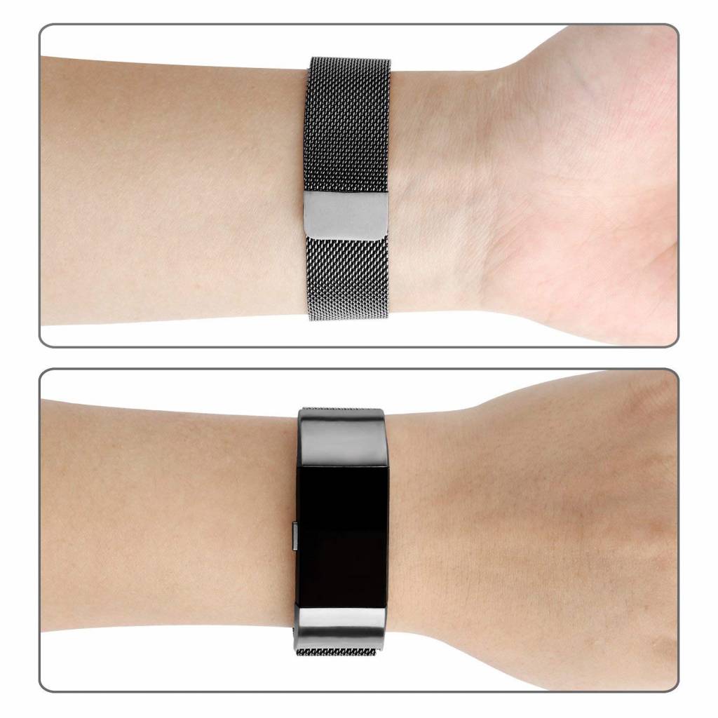 Fitbit Charge 2 Milanese Strap - Space Grey