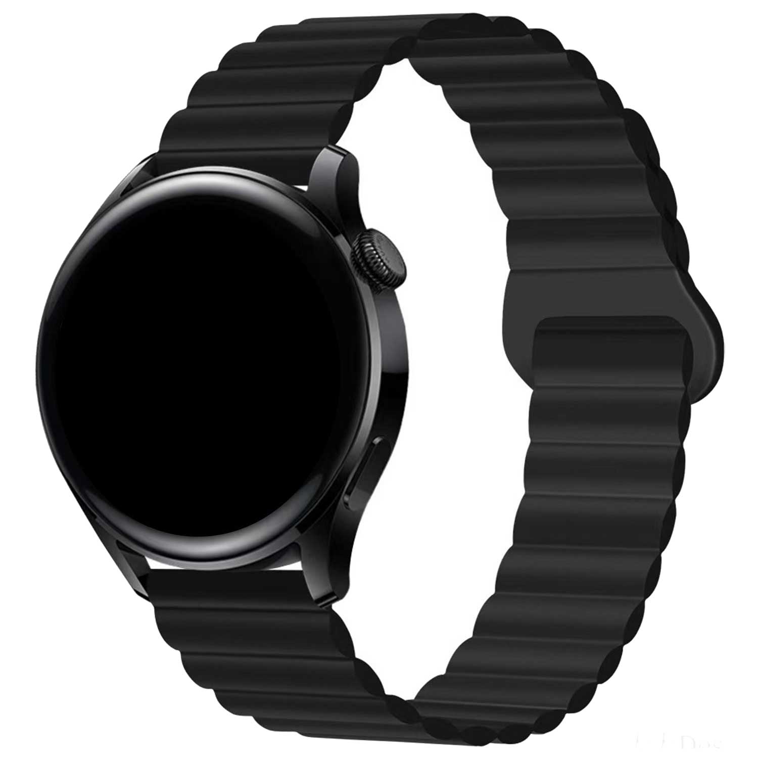 Samsung Galaxy Watch 7 Magnetic Silicone Strap - Black