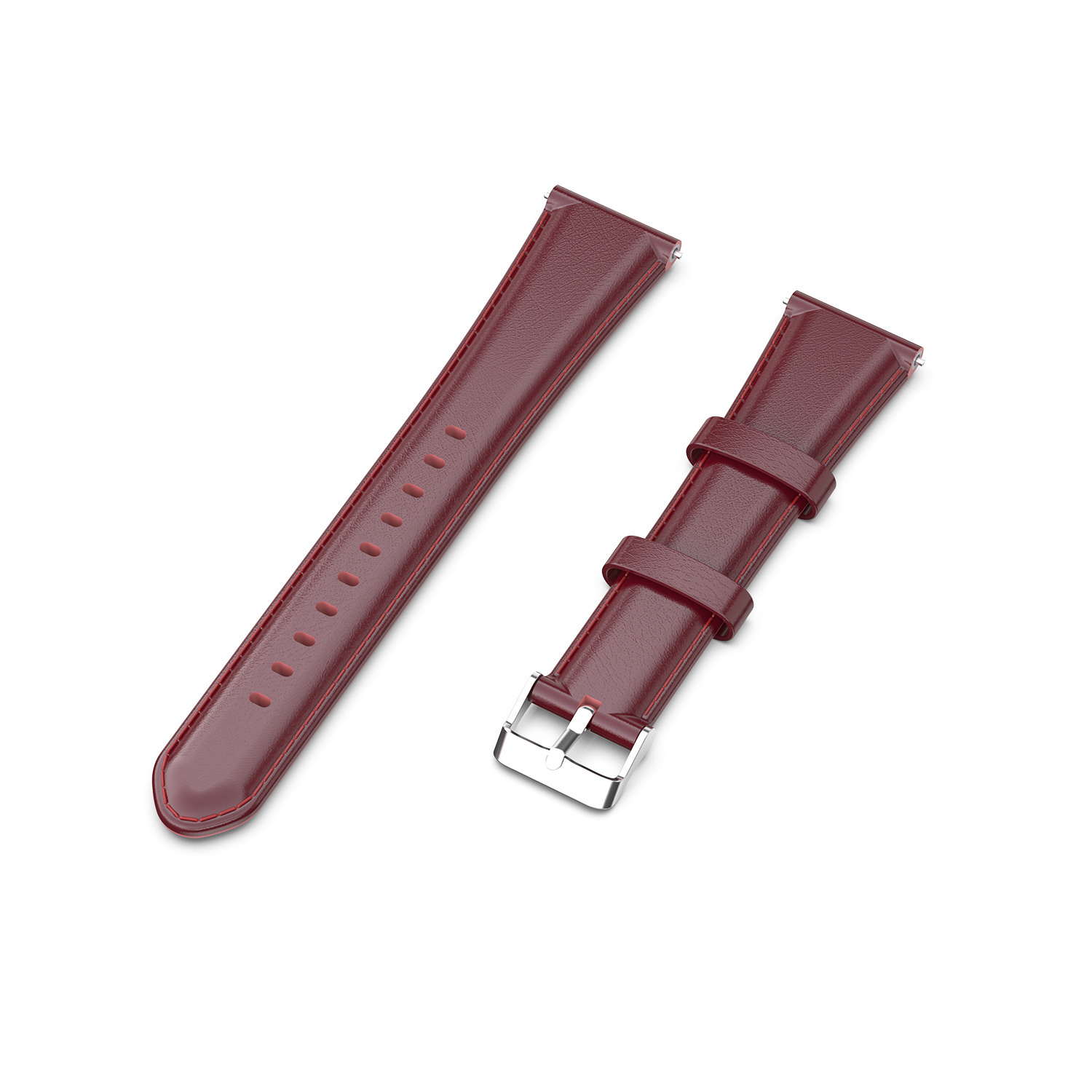 Huawei Watch Gt Leather Strap - Wine Red