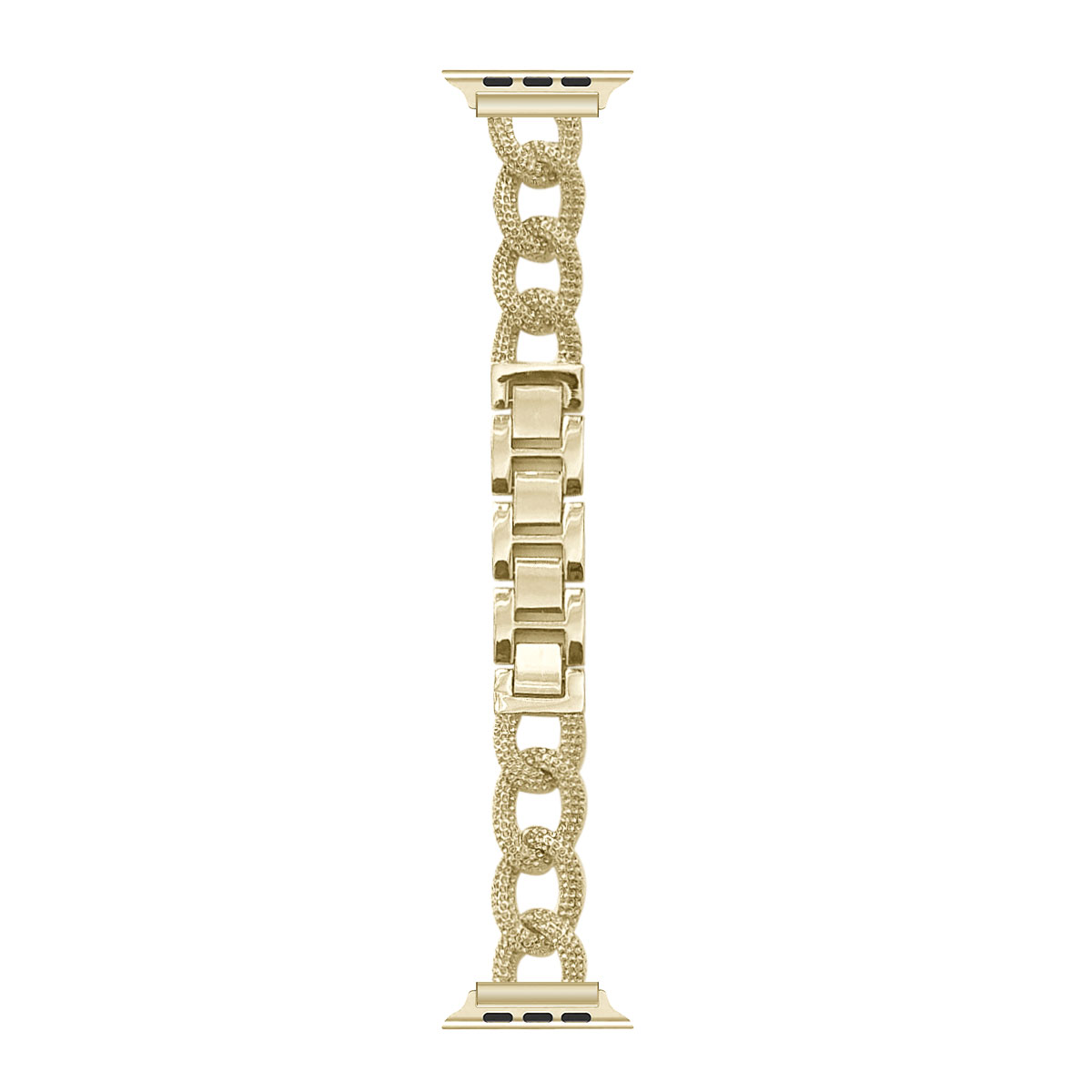  Apple Watch Steel link Chain Strap - gold