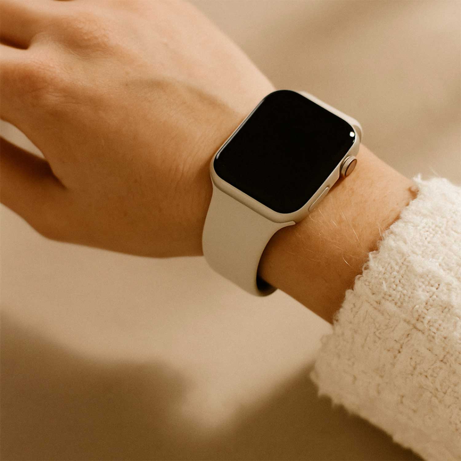 Apple Watch Sport Strap - Starlight