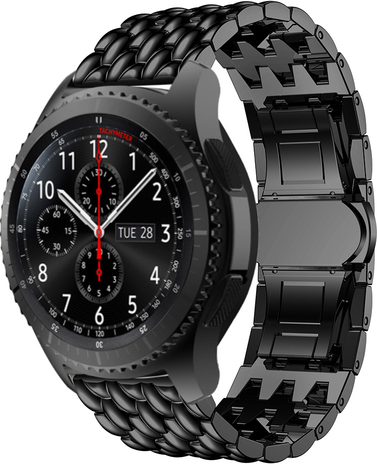 Huawei Gt Dragon Steel Link Strap - Black