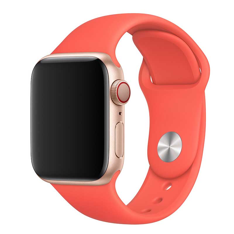 Apple Watch Sport Strap - Pink Citrus Fruit