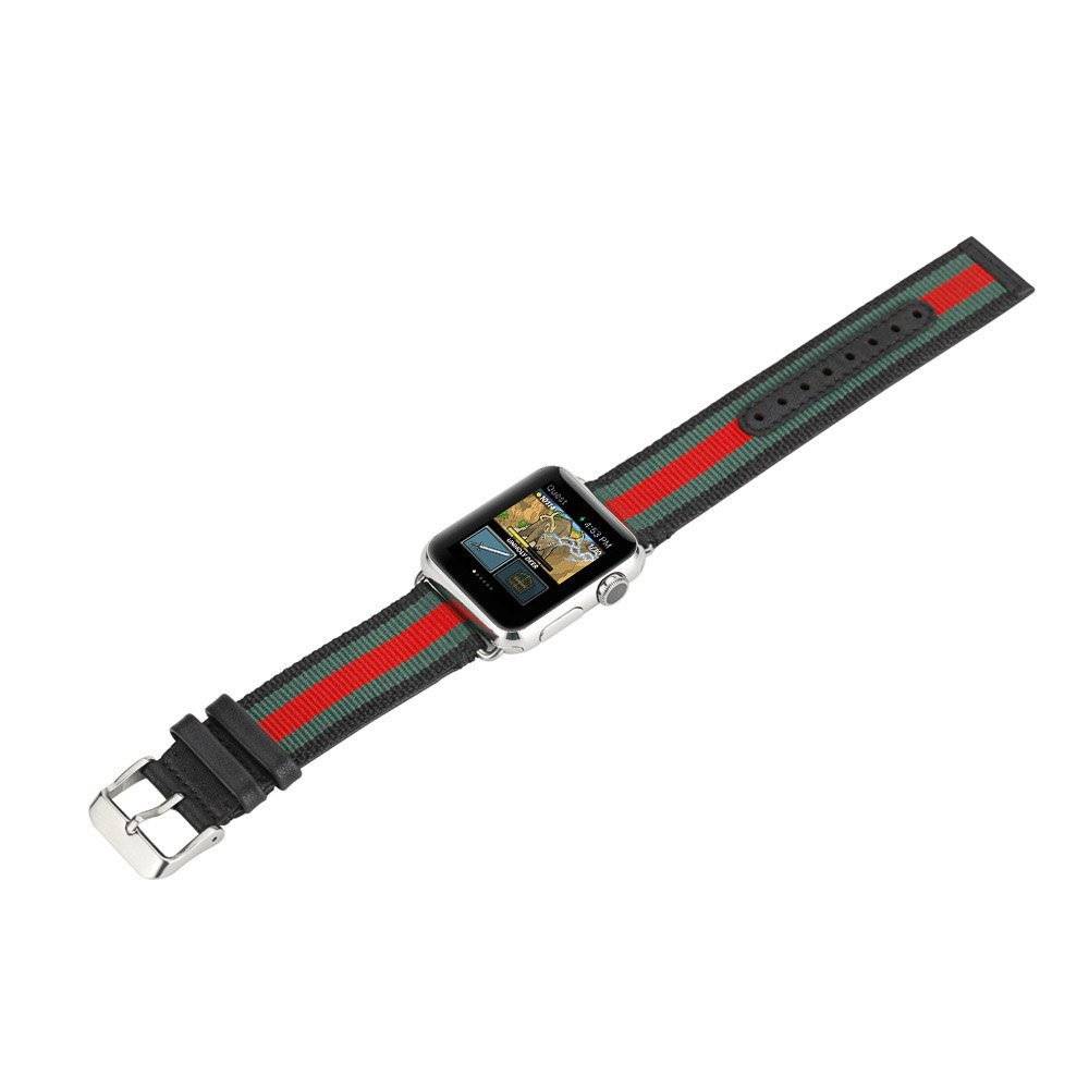 Apple Watch Nylon Double Face Strap - Black
