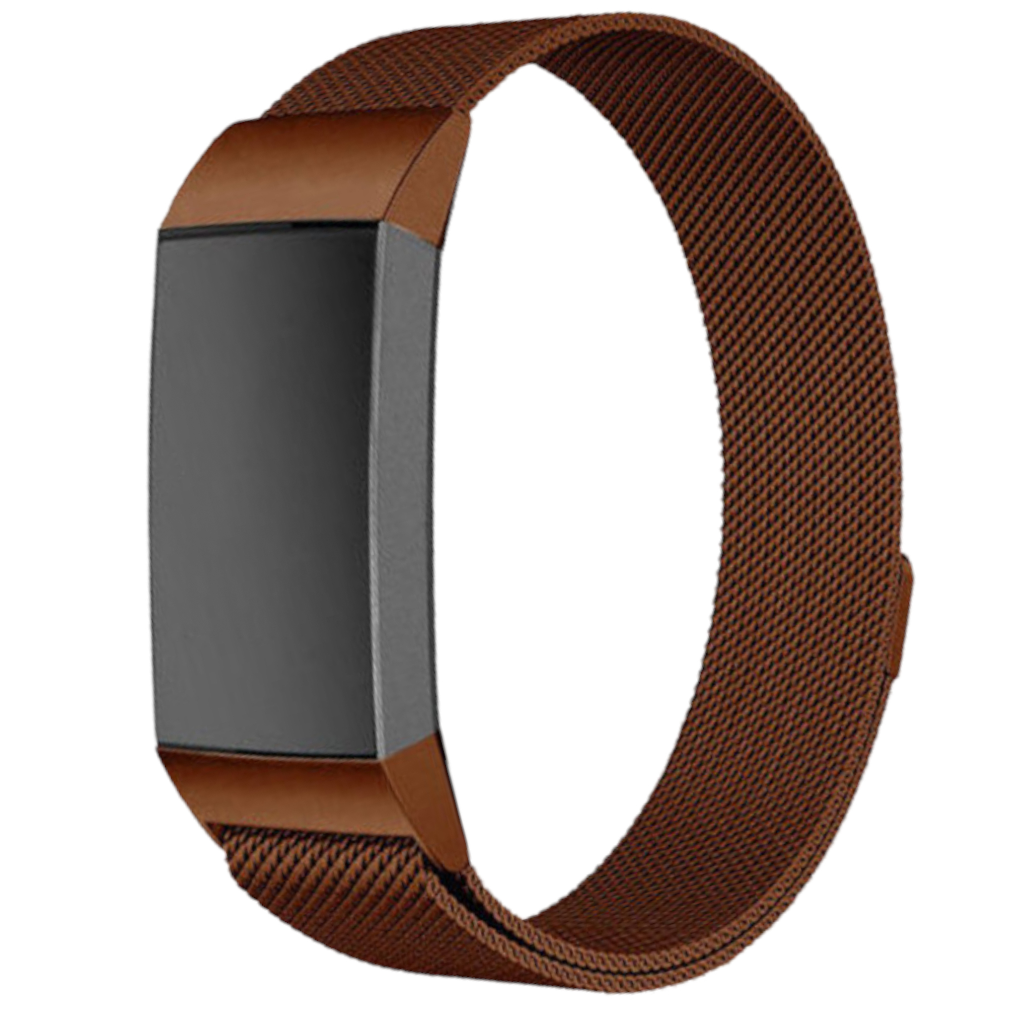 Fitbit Charge 3 &Amp; 4 Milanese Strap - Brown