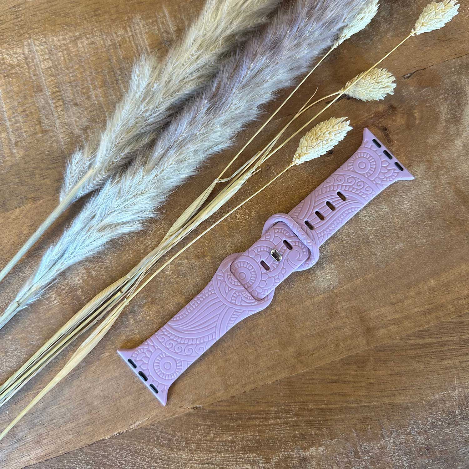 Apple Watch Print Sport Strap - Ibiza Purple