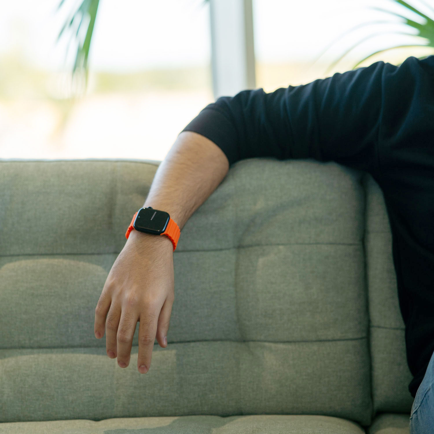 Apple Watch Sport Ocean Strap - Orange