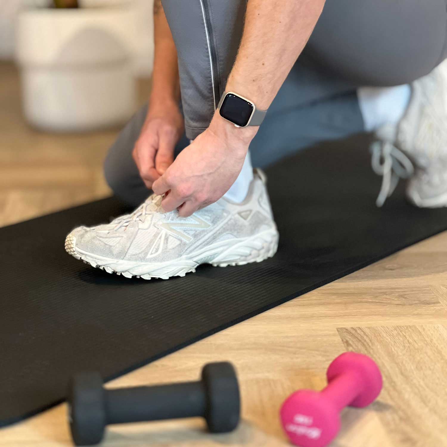 Apple Watch Sport Strap - Stone Grey