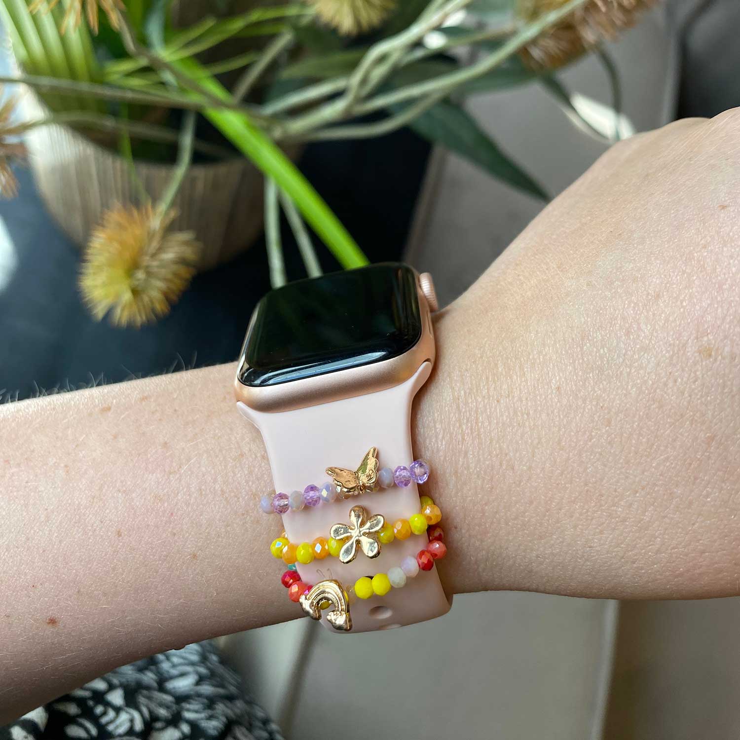 Apple Watch Jewellery - Rainbow Colourful