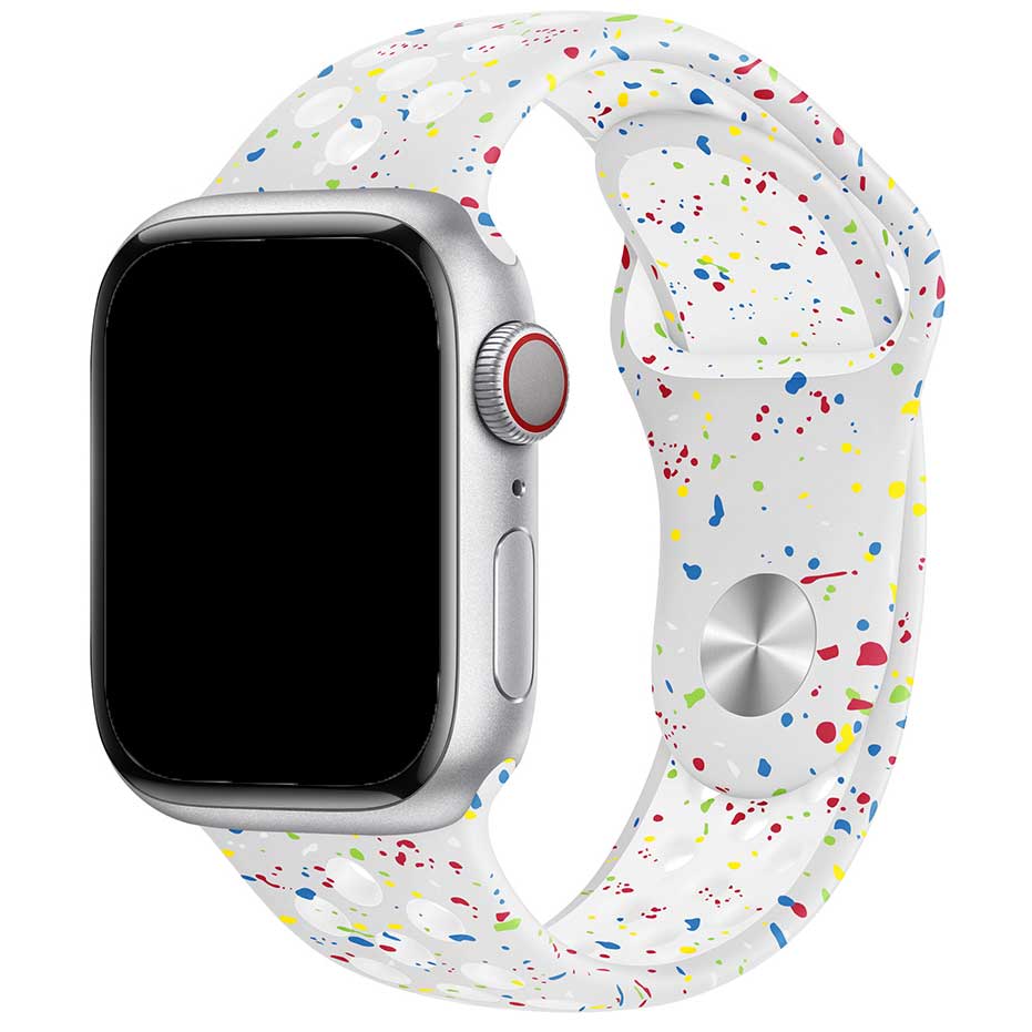 Apple Watch Double Sport Strap - Platinum