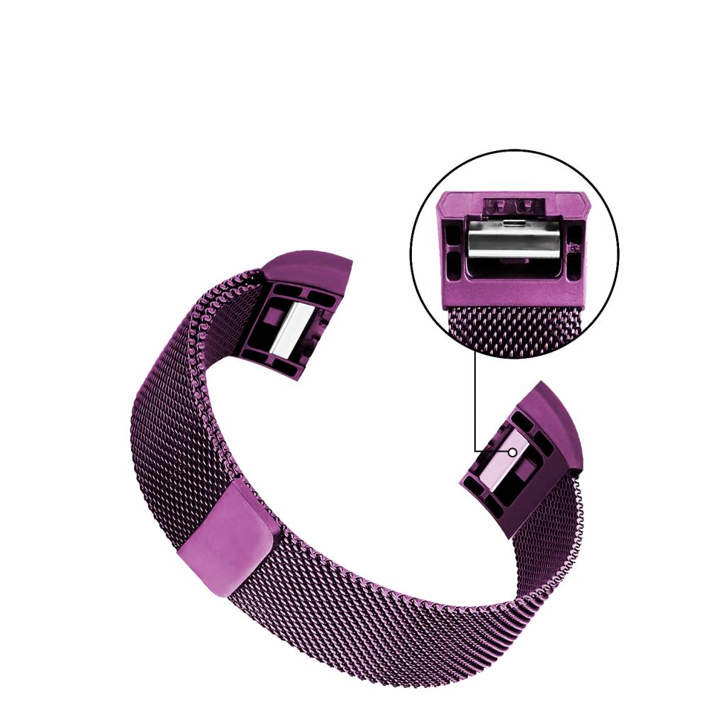 Fitbit Charge 2 Milanese Strap - Purple