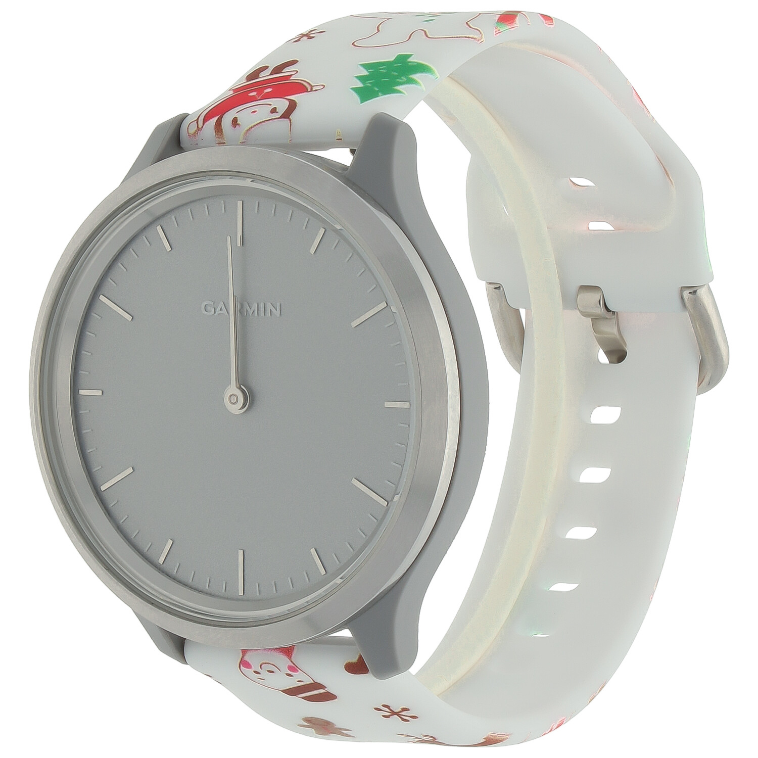 Samsung Galaxy Watch Print Sport Strap - Christmas Snowman White