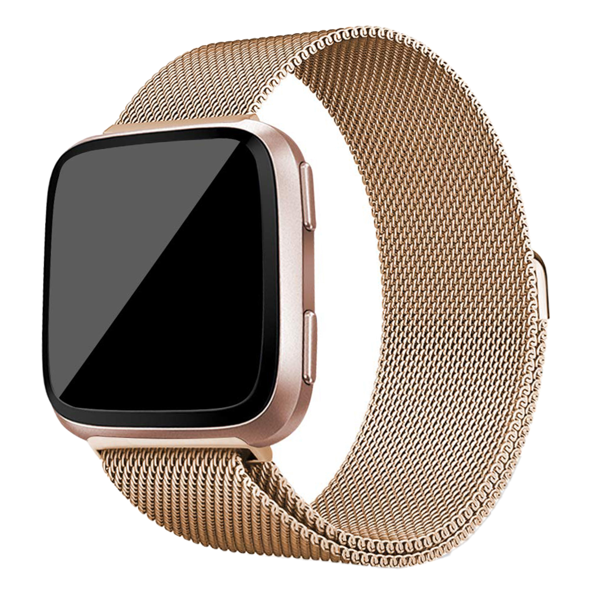 Fitbit Versa Milanese Strap - Rose Gold