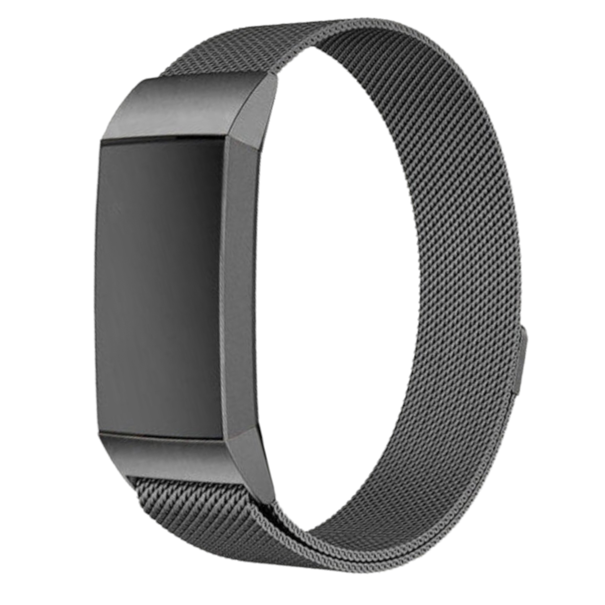 Fitbit Charge 3 &Amp; 4 Milanese Strap - Space Grey