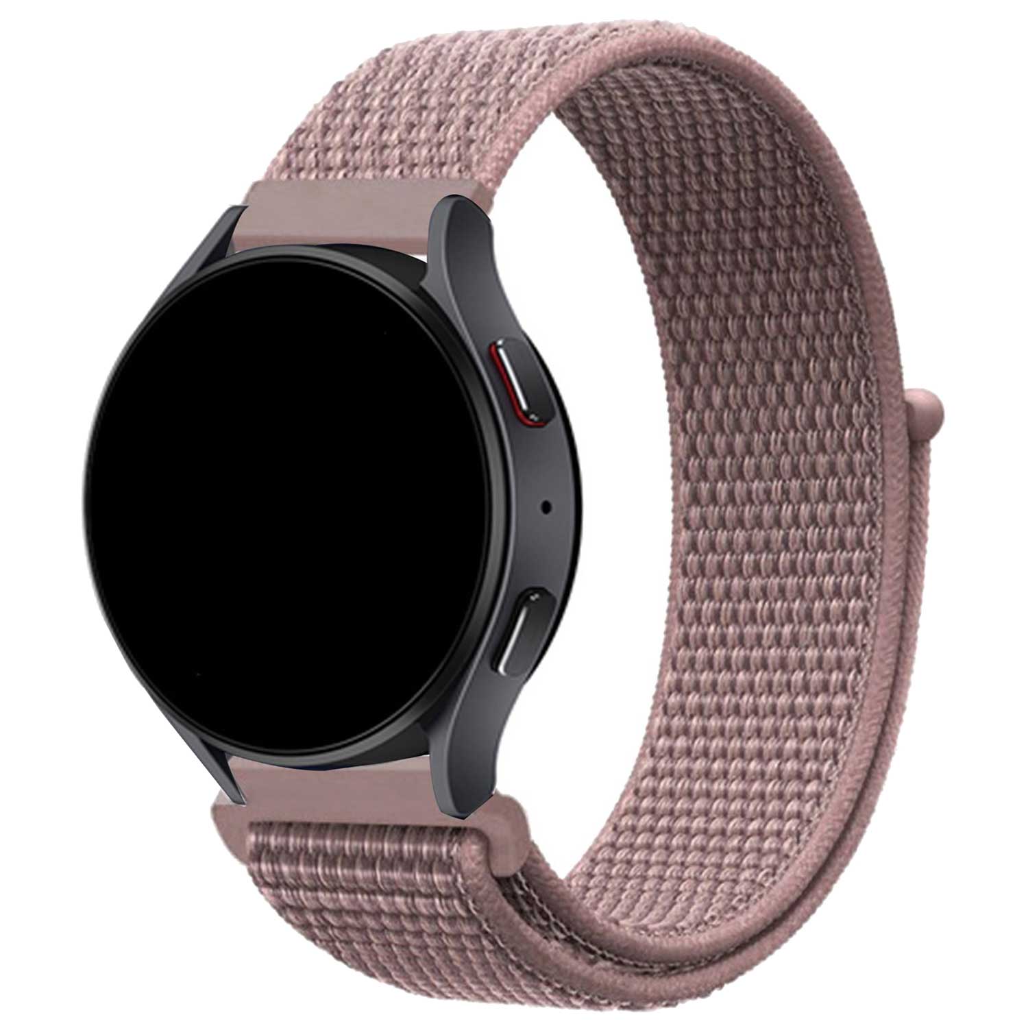 Samsung Galaxy Watch 4 Nylon Strap - Pink Pink