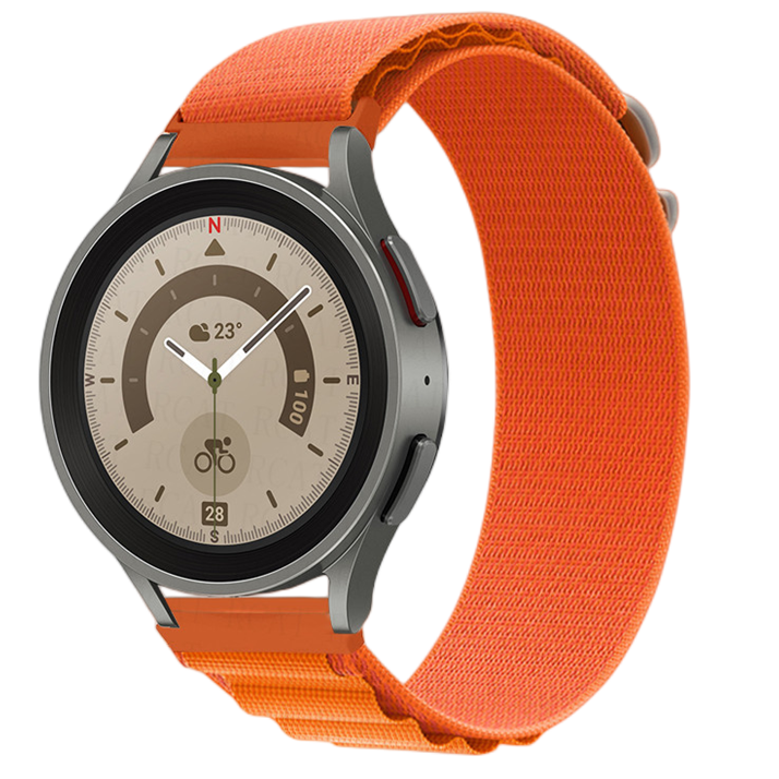 Samsung Galaxy Watch Nylon Alpine Strap - Orange