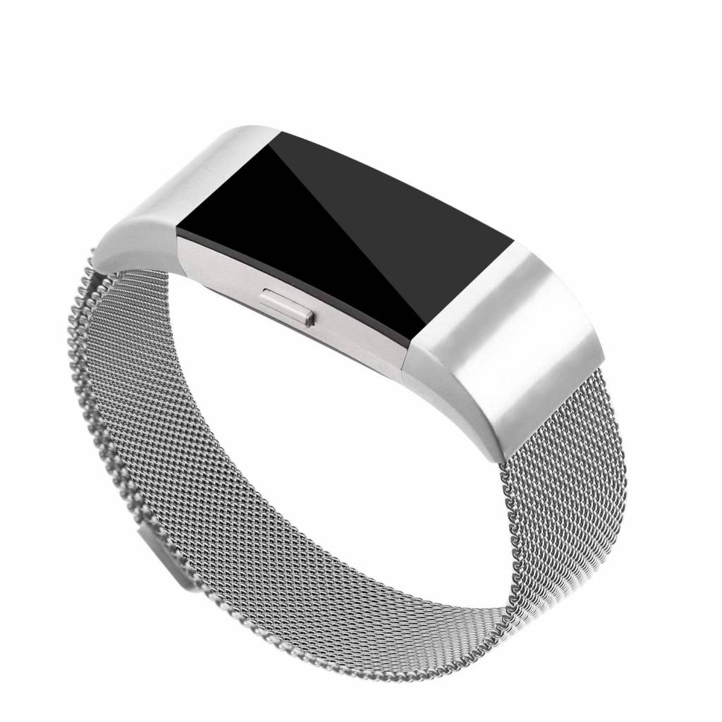 Fitbit Charge 2 Milanese Strap - Silver