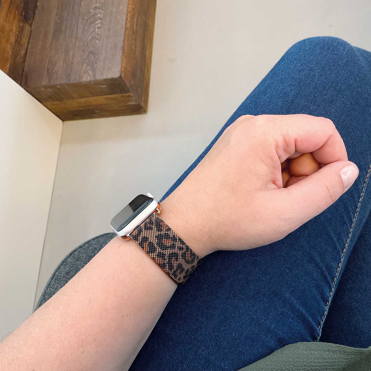 Apple Watch Milanese Strap - Leopard