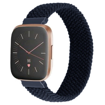 Fitbit Versa Nylon Braided Solo Strap - Charcoal