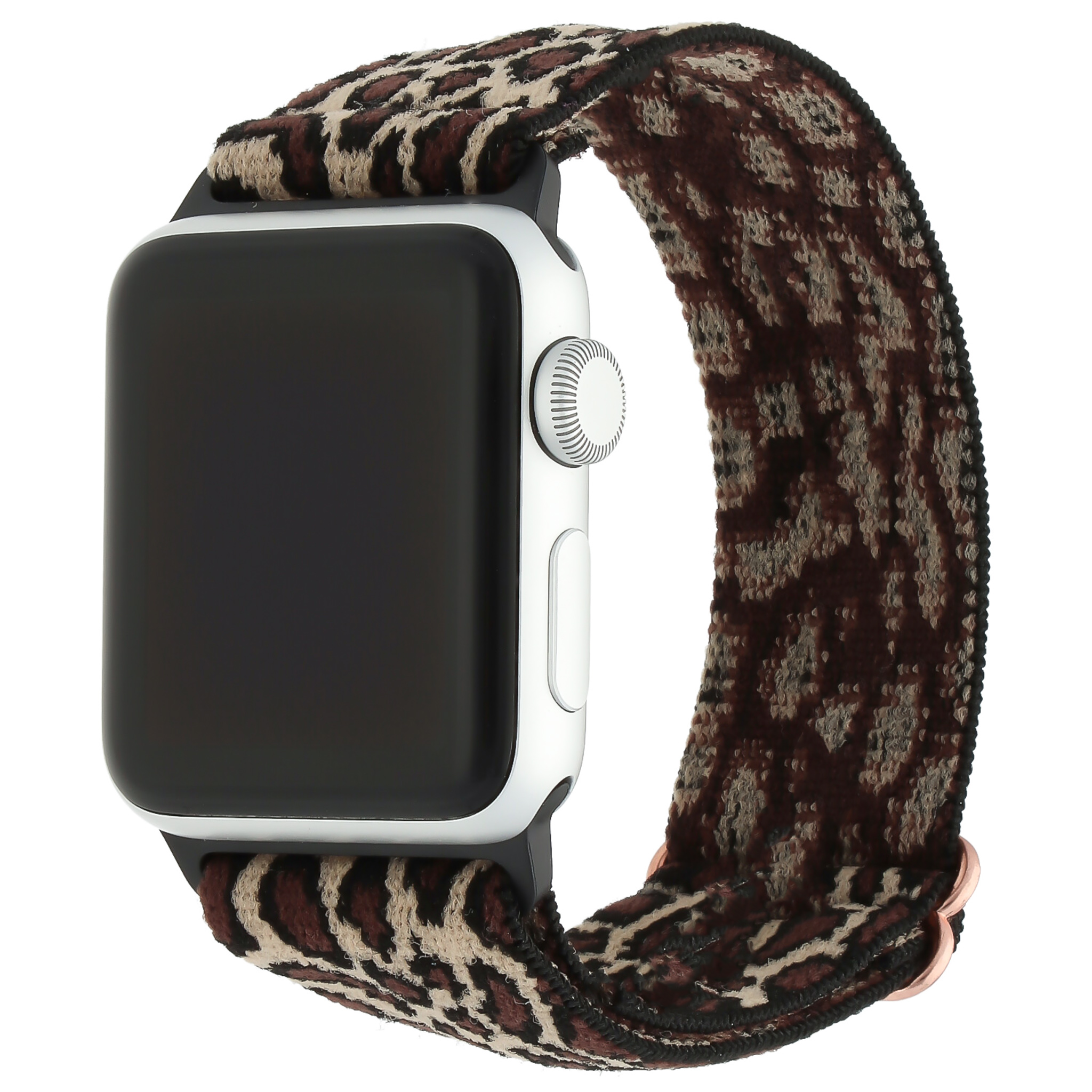 Apple Watch Nylon Woven Solo Strap - Leopard