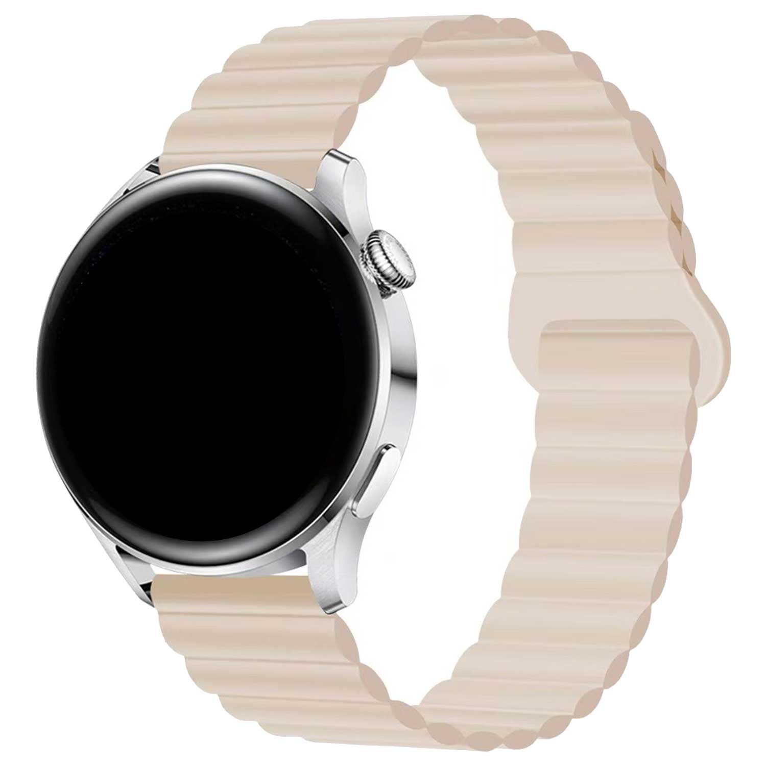 Samsung Galaxy Watch 6 Magnetic Silicone Strap - Starlight