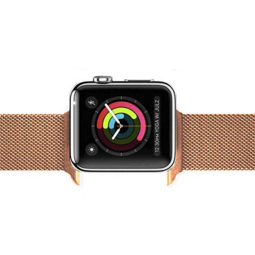 Apple Watch Milanese Strap - Rose Gold